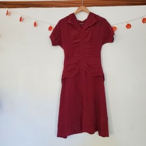 Burgundy bustle betty